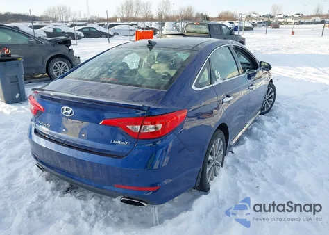 2016 Hyundai Sonata Limited из США, поврежденный, VIN 5NPE34AF4GH326260